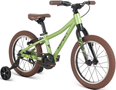 Превью Детский велосипед Велосипед ASPECT Smile 16 Зелёный (2025)